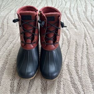 Sperry Top-Slider Saltwater Croc Boots